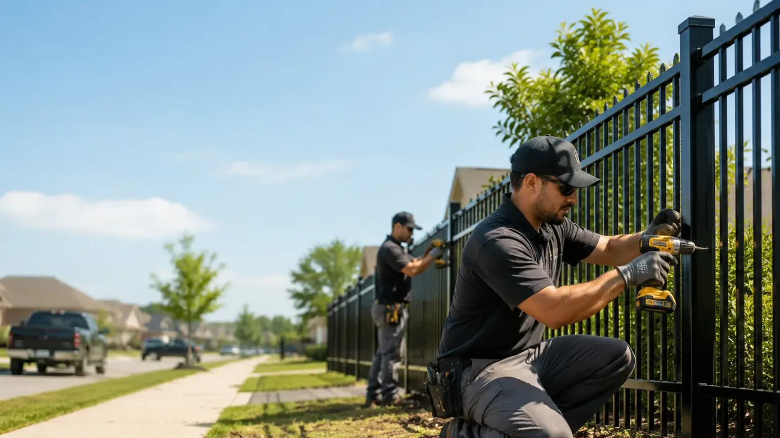 Metal Fence Installation in Lake Odessa, MI